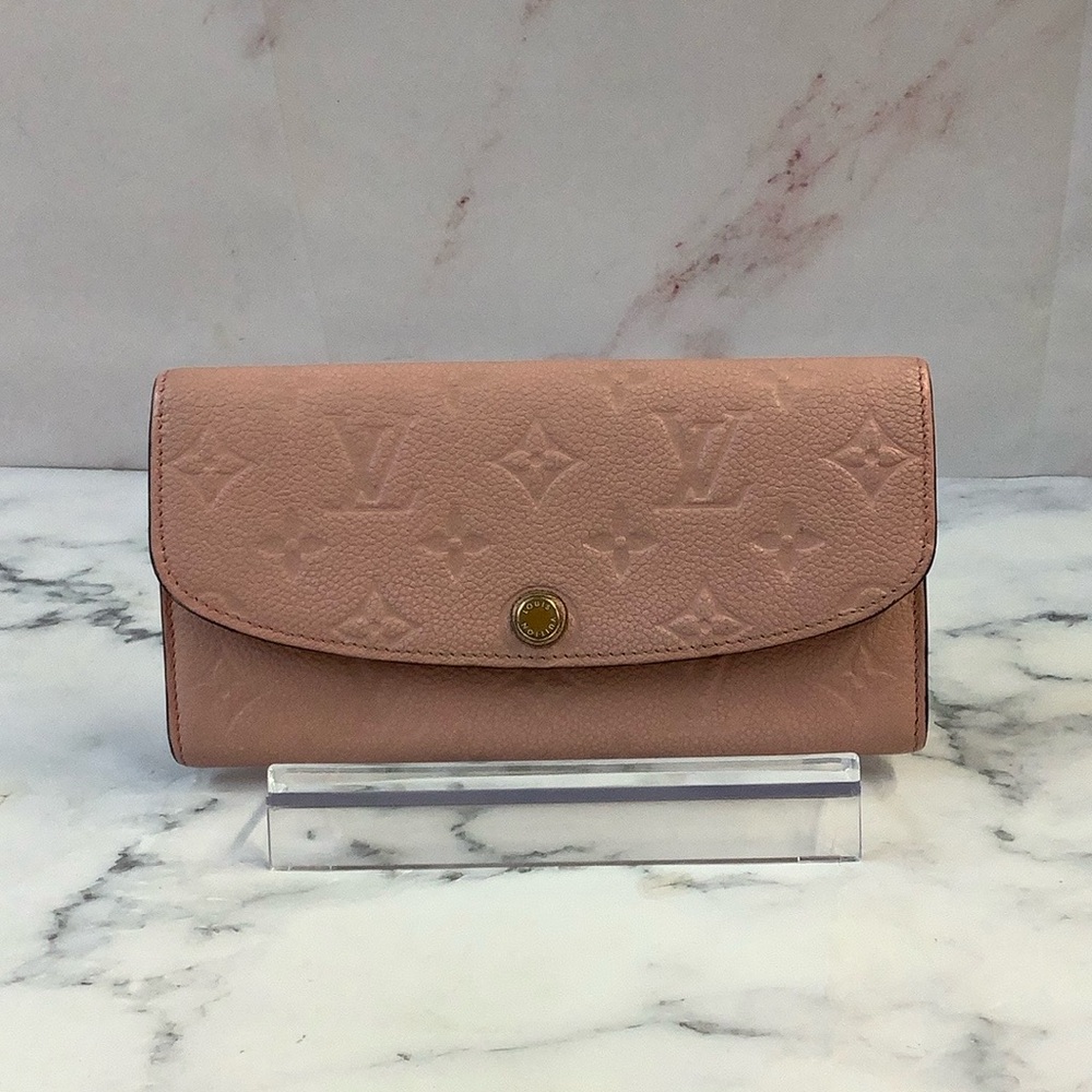 GUC Louis Vuitton Pink Empreinte Wallet